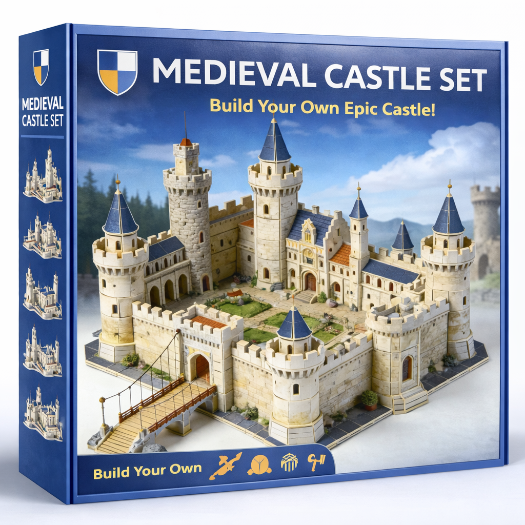 🏰 Medieval Castle Set – Build Your Own Epic Castle! ⚔️